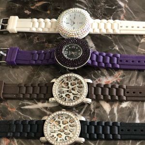 This lot of five designer watches